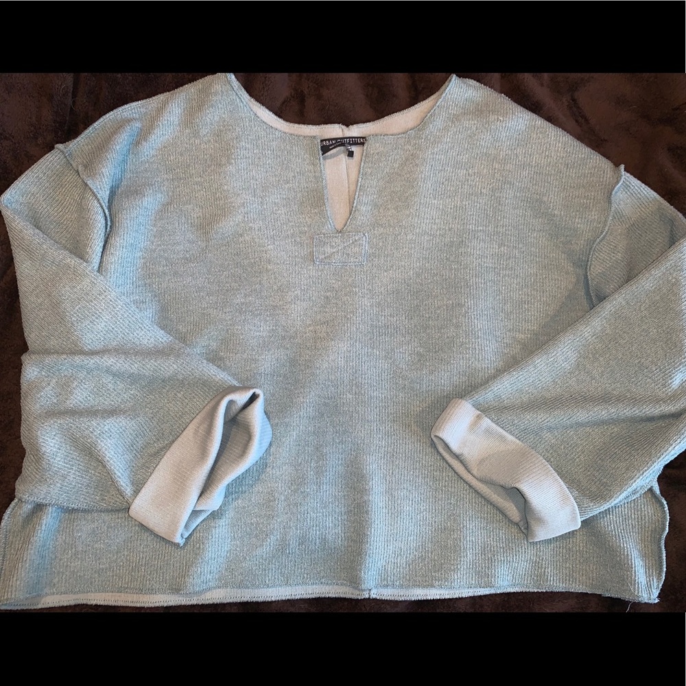 Urban Outfitters Jax Inside Out Notch Neck Top